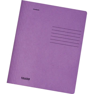 Falken Schnellhefter 26001248 A4 Karton lila