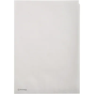 Exacompta Sichthülle DIN A4 oben, rechts offen Transparentpapier weiß transparent 50 St./Pack.