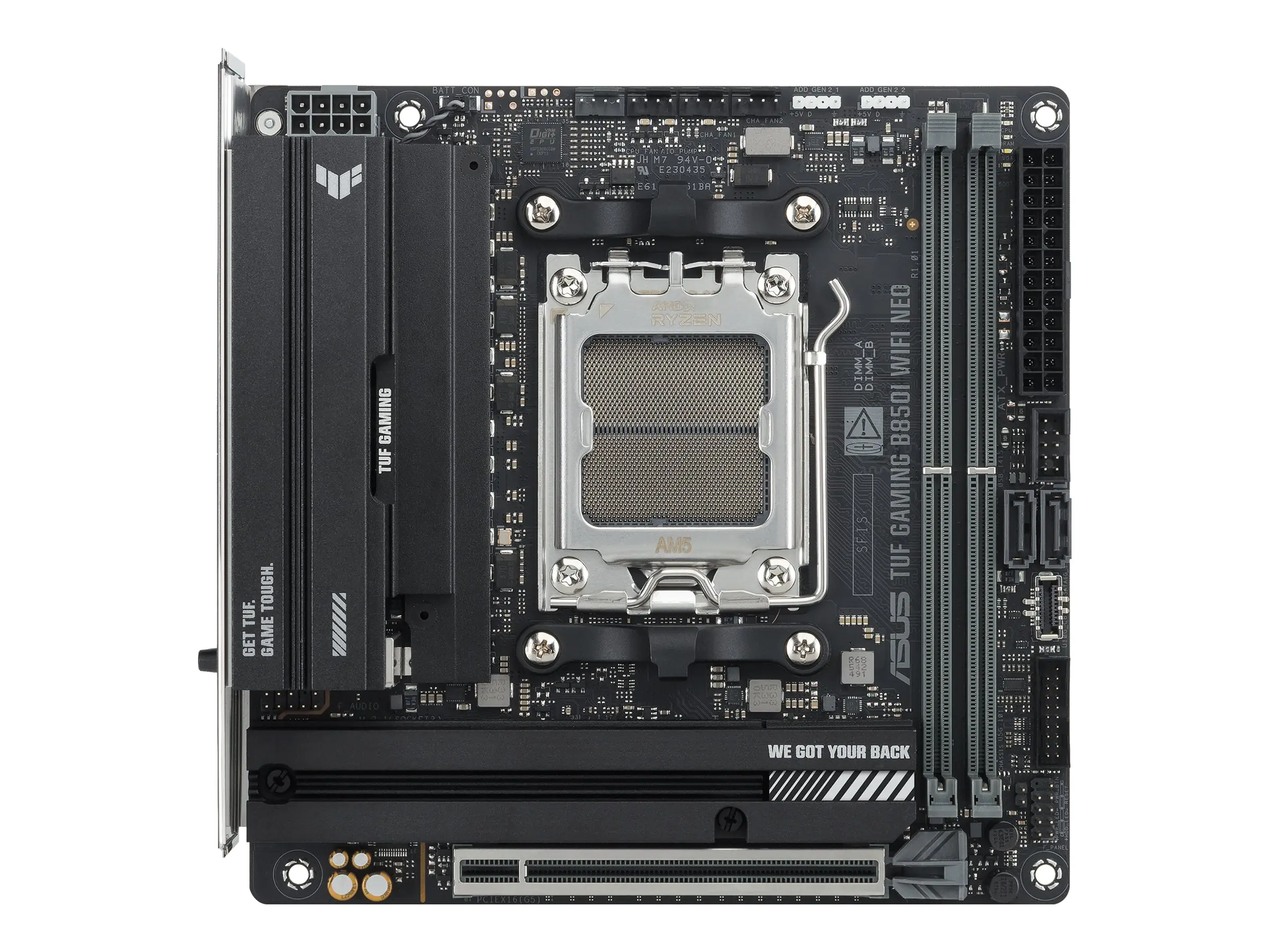 ASUS TUF GAMING B850I WIFI NEO - Motherboard - Mini-ITX - Socket AM5 - AMD B850 Chipsatz - USB-C