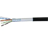 Azenn Connect Outdoor Verlegekabel Cat. 6A F/UTP schwarz - Verlegekabel - Netzwerk 612009