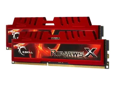 G.Skill Ripjaws-X - DDR3 - kit - 16 GB: 2 x 8 GB - DIMM 240-PIN - 1600 MHz / PC3-12800 - CL10 - 1.5 V - ungepuffert - non-ECC