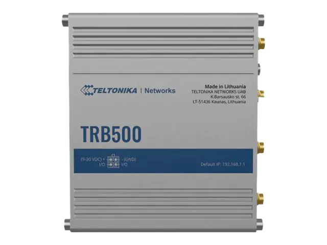 Teltonika TRB500 - Wireless Router - WWAN DNP3, 1GbE - 5G, 3G, 4G - an DIN-Schiene montierbar, oberflächenmontierbar
