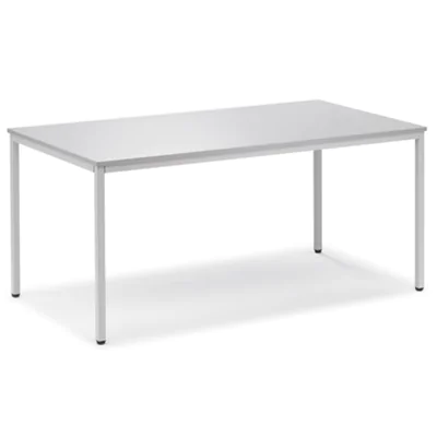 Konferenztisch BASE MODUL 1.600 x 720 x 800 mm (B x H x T) Spanplatte, melaminharzbeschichtet Farbe der Tischplatte: lichtgrau
