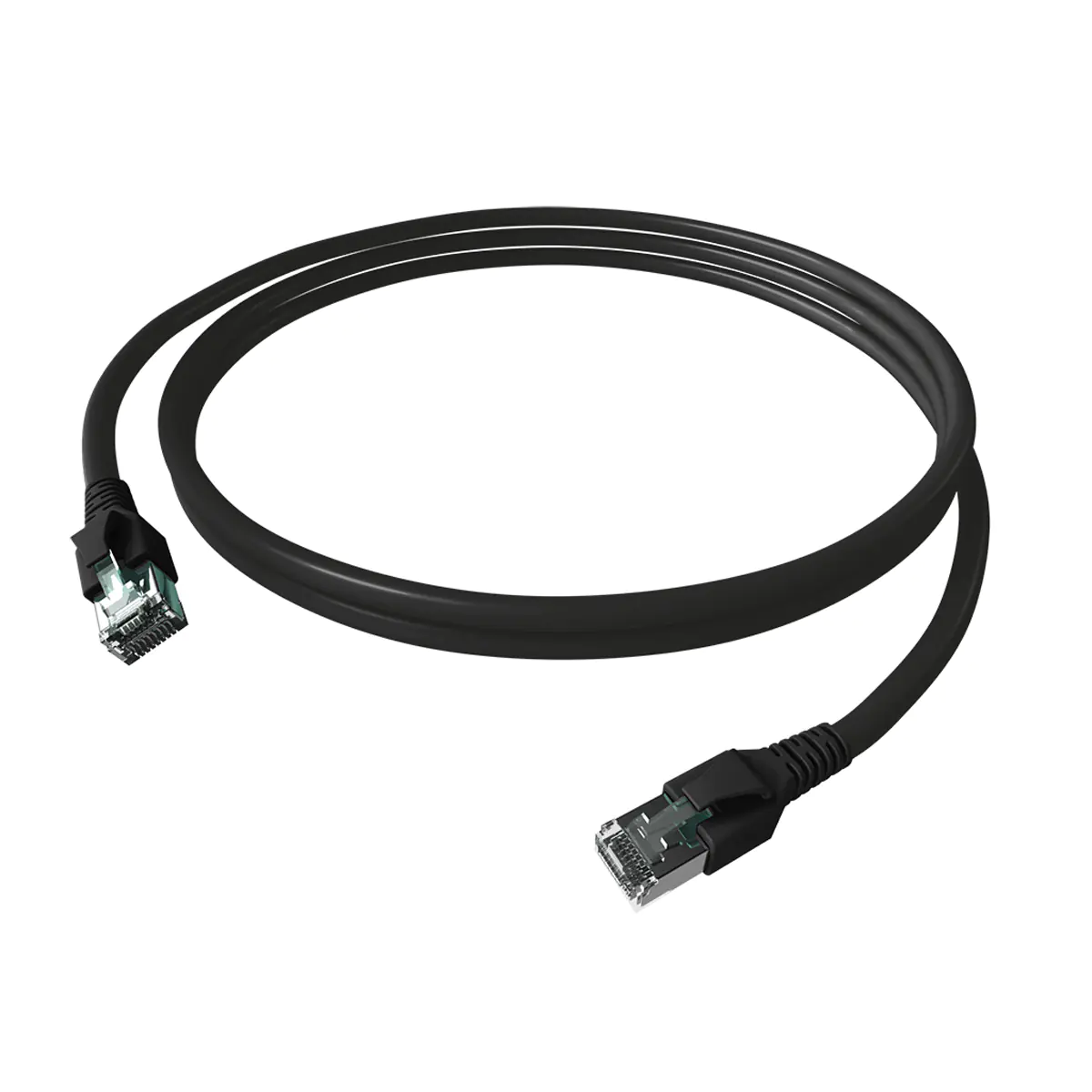 EasyLan CP1KSBSBS0030 FlexBoot Patchkabel Kat.6A ISO/IEC geschirmt schwarz 4PPoE
