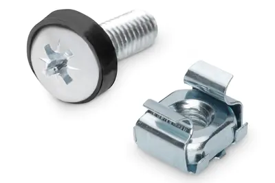 DIGITUS Befestigungssatz für 482,6 mm (19)- und 254 mm (10")-Komponenten, M6 DN-19 SET-S