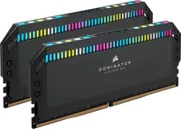 CORSAIR Dominator Platinum RGB - DDR5 - Kit - 64 GB: 2 x 32 GB - DIMM 288-PIN - 6800 MHz / PC5-54400 - CL40 - 1.4 V - Schwarz