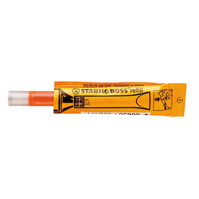 STABILO Nachfüllpatrone BOSS refill 070/54 für BOSS ORIGINAL 3ml orange