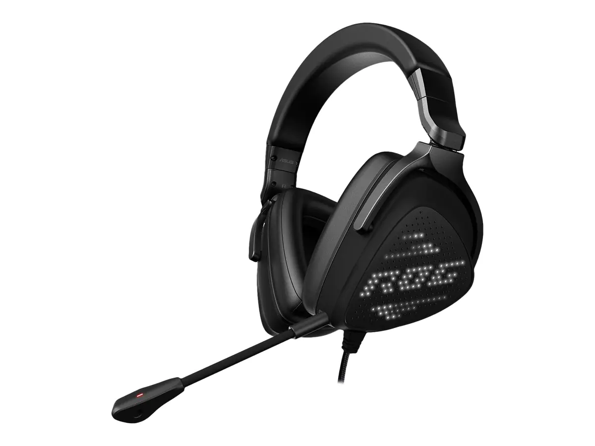 ASUS ROG Delta S Animate - Headset - ohrumschließend - kabelgebunden - USB, USB-C - Schwarz