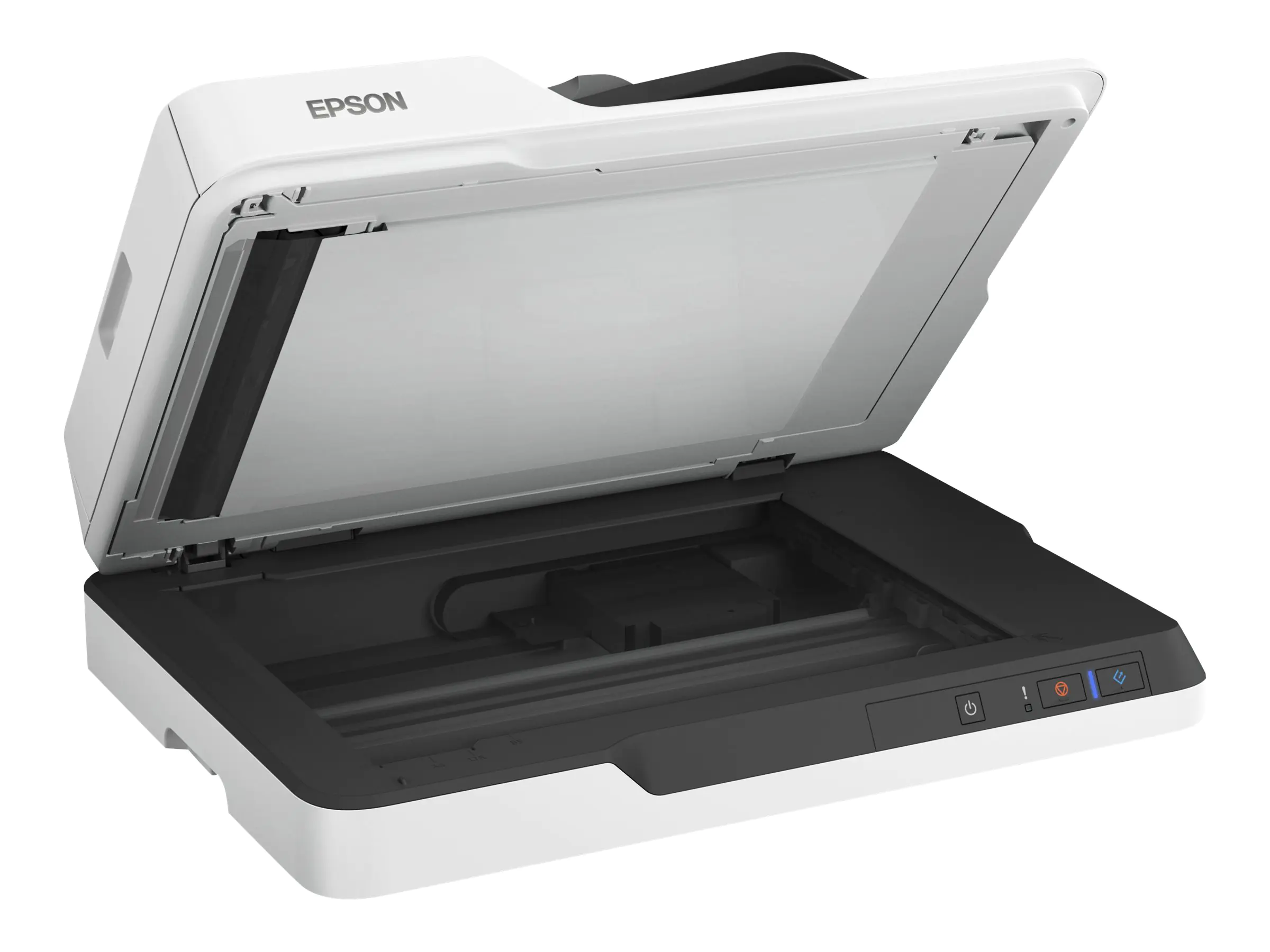 Epson WorkForce DS-1630 - Dokumentenscanner - Duplex - A4 - 1200 dpi x 1200 dpi - bis zu 25 Seiten/Min. (einfarbig) / bis zu 25 Seiten/Min. (Farbe) - automatischer Dokumenteneinzug (50 Blätter) - bis zu 1500 Scanvorgänge/Tag - USB 3.0