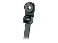 Panduit Pan-Ty Clamp Ties - Weather Resistant - Kabelbinder - 20.1 cm - Schwarz (Packung mit 100)