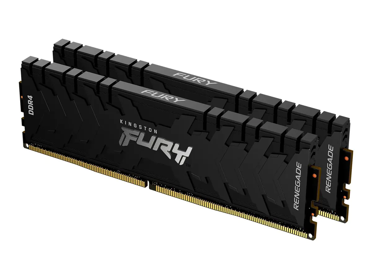 Kingston FURY Renegade - DDR4 - Kit - 16 GB: 2 x 8 GB - DIMM 288-PIN - 5000 MHz / PC4-40000 - CL19 - 1.55 V - ungepuffert - non-ECC - Schwarz