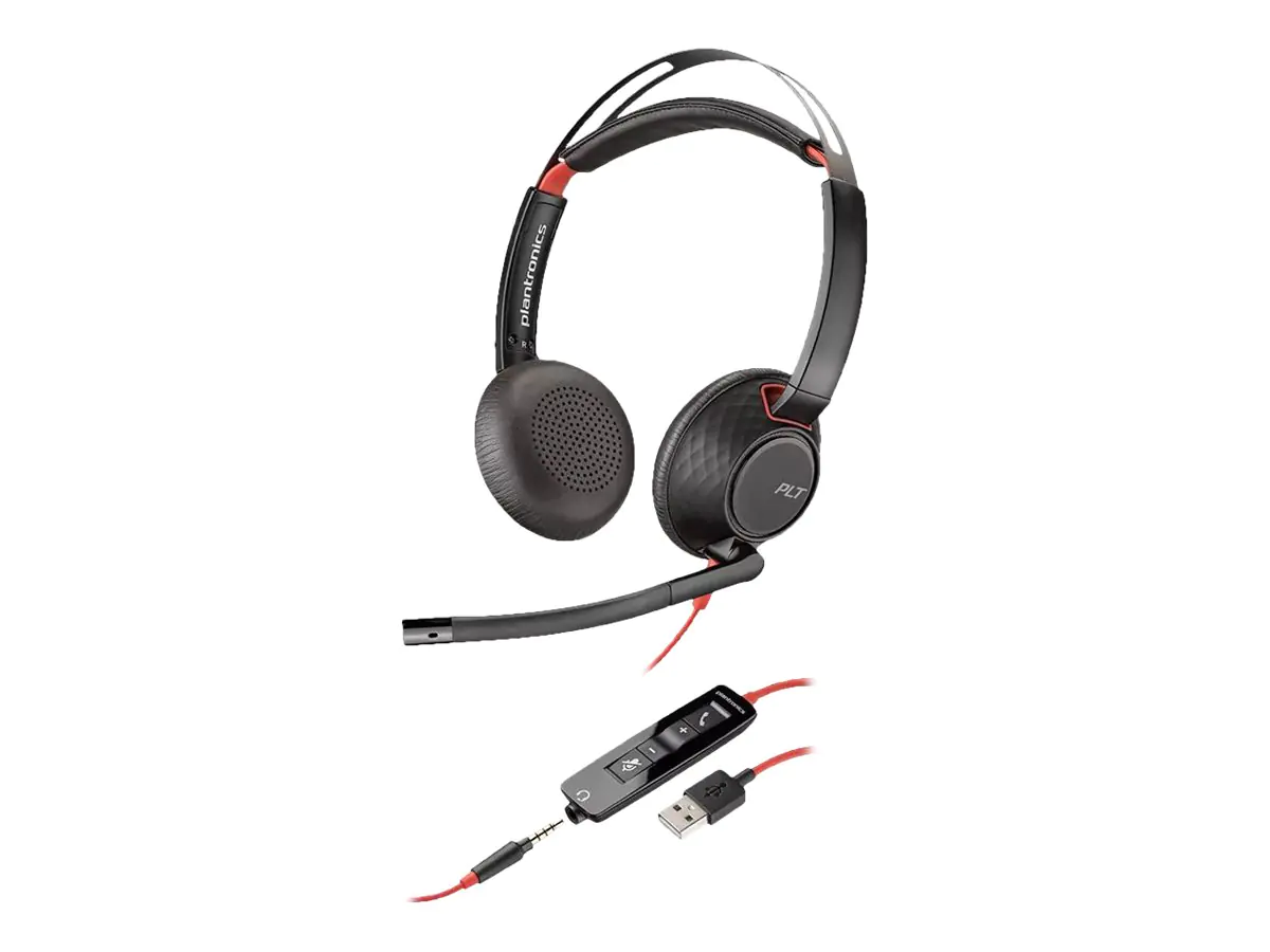 Poly Plantronics Blackwire C5220 USB-A - Headset On-Ear - kabelgebunden - USB - 207576-201