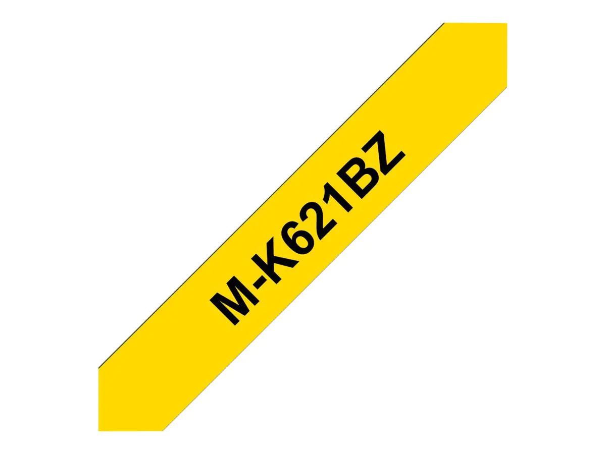 Brother M-K621BZ - Schwarz auf Gelb - Rolle (0,9 cm x 8 m) MK621BZ