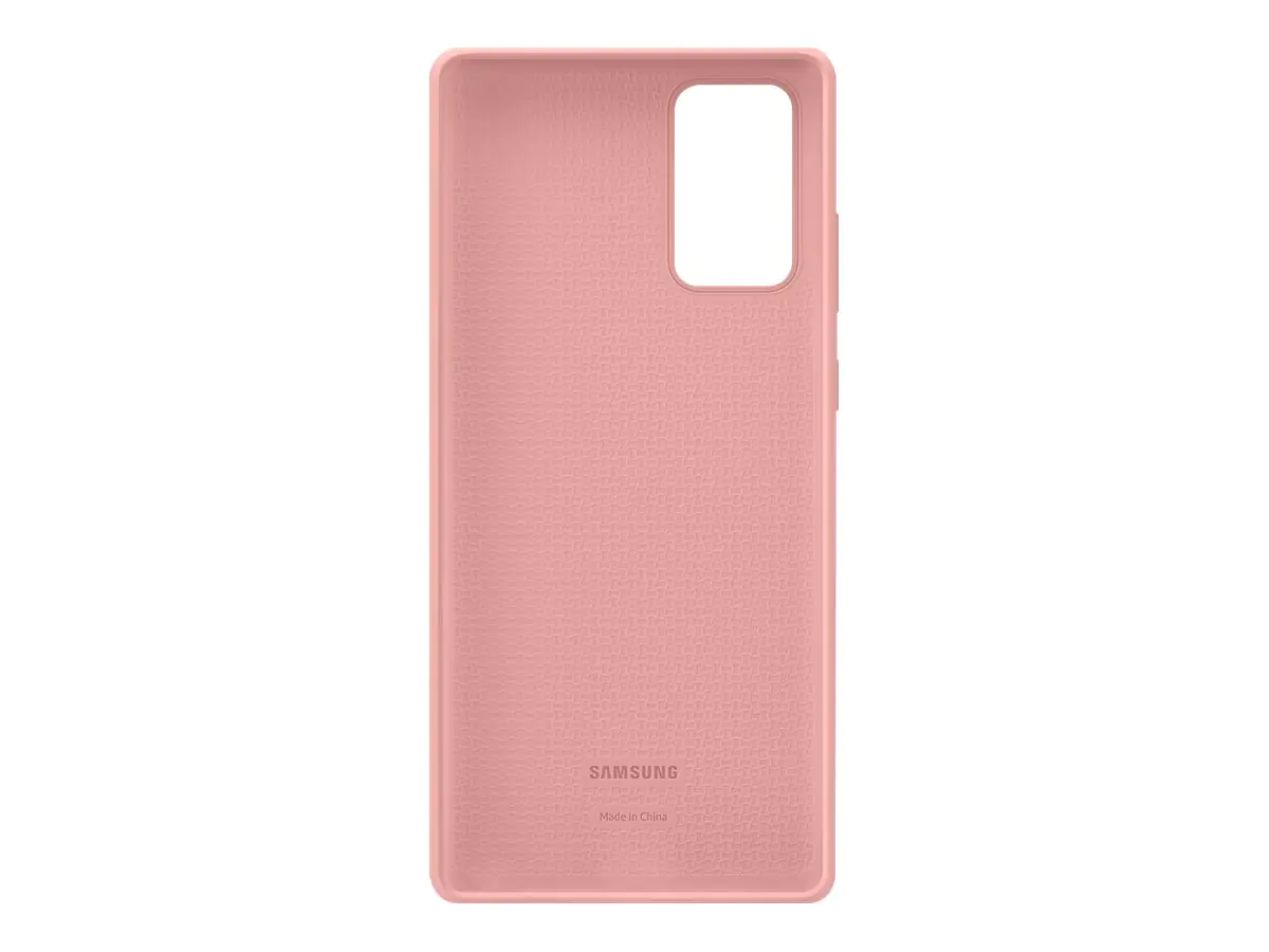 Samsung Silicone Cover EF-PN980 - Hintere Abdeckung für Mobiltelefon - Silikon - mystic bronze - für Galaxy Note20, Note20 5G