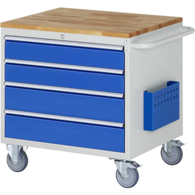 RAU Werkstattwagen 7000 770 x 795 x 650 mm (B x H x T) 4 Schubladen