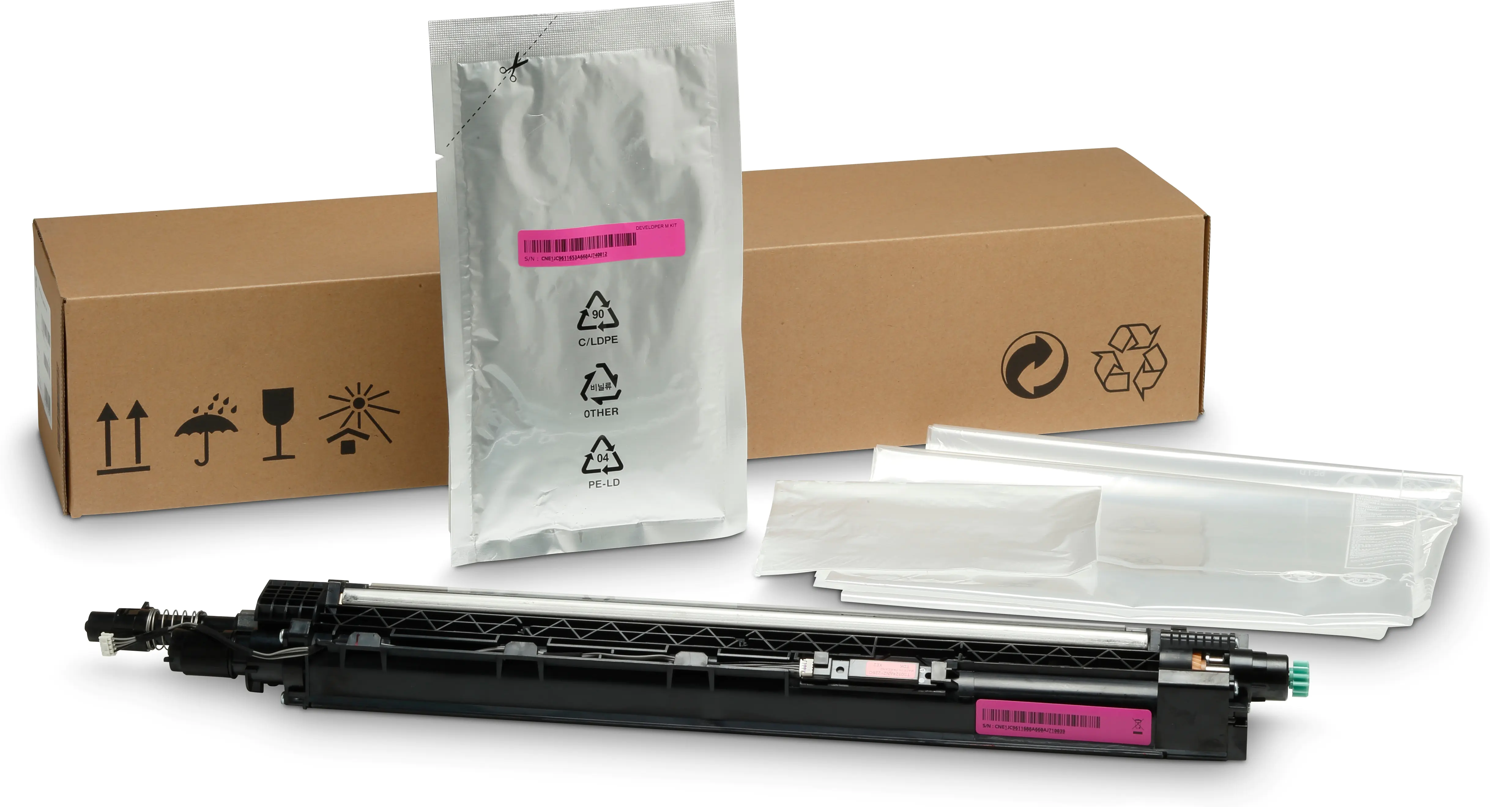 HP - Magenta - Entwickler - für Color LaserJet Managed Flow MFP E87640-E87660; LaserJet Managed MFP E87640, MFP E87660
