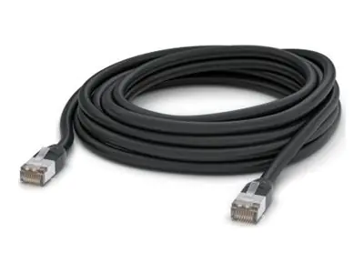 Ubiquiti UACC-CABLE-PATCH-OUTDOOR-8M-BK - 8 m - Cat5e - S/UTP (STP) - RJ-45 - RJ-45 - Schwarz