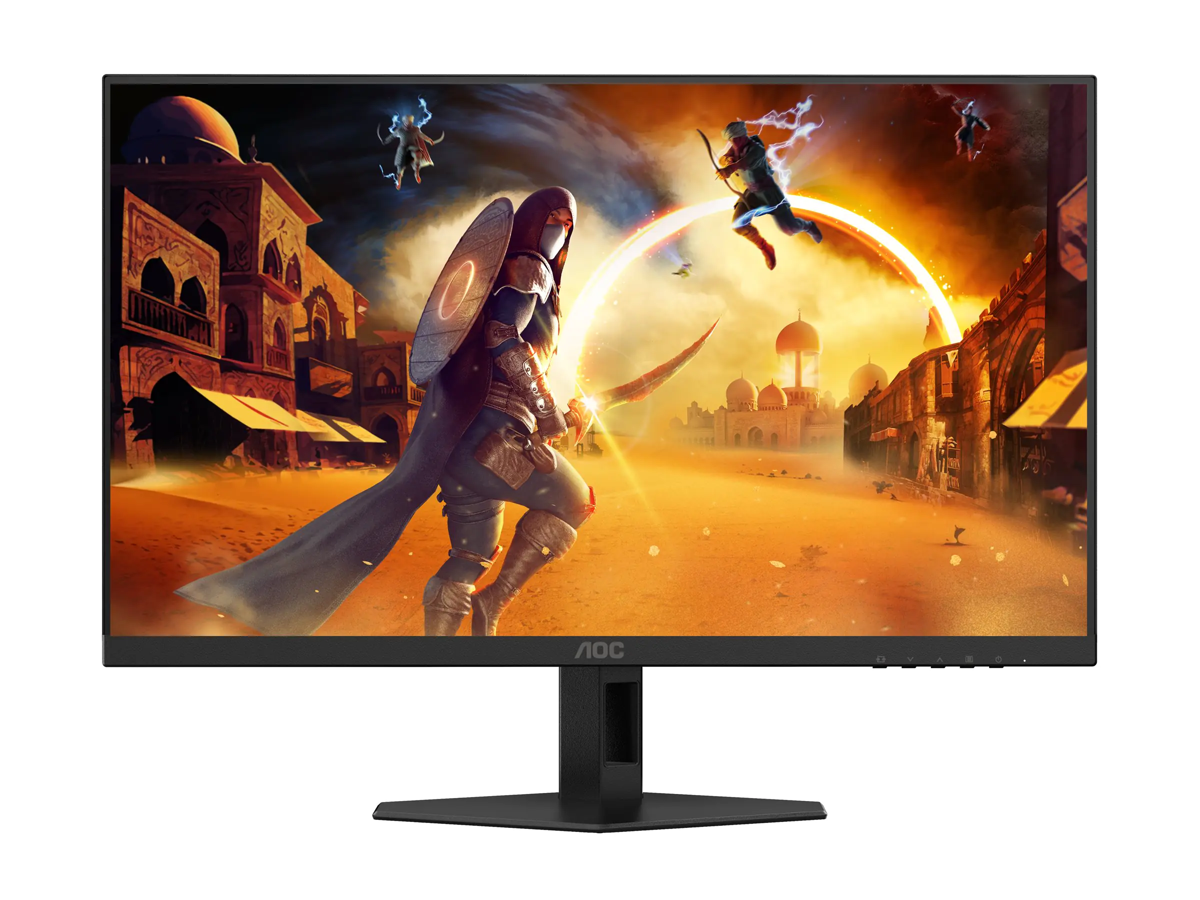 AOC Gaming 24G4XE - G4 Series - LED-Monitor - Gaming - 61 cm (24") (23.8" sichtbar) - 1920 x 1080 Full HD (1080p) @ 180 Hz - Fast IPS - 300 cd/m² - 1000:1 - HDR10 - 0.5 ms - 2xHDMI, DisplayPort - Lautsprecher - Schwarz