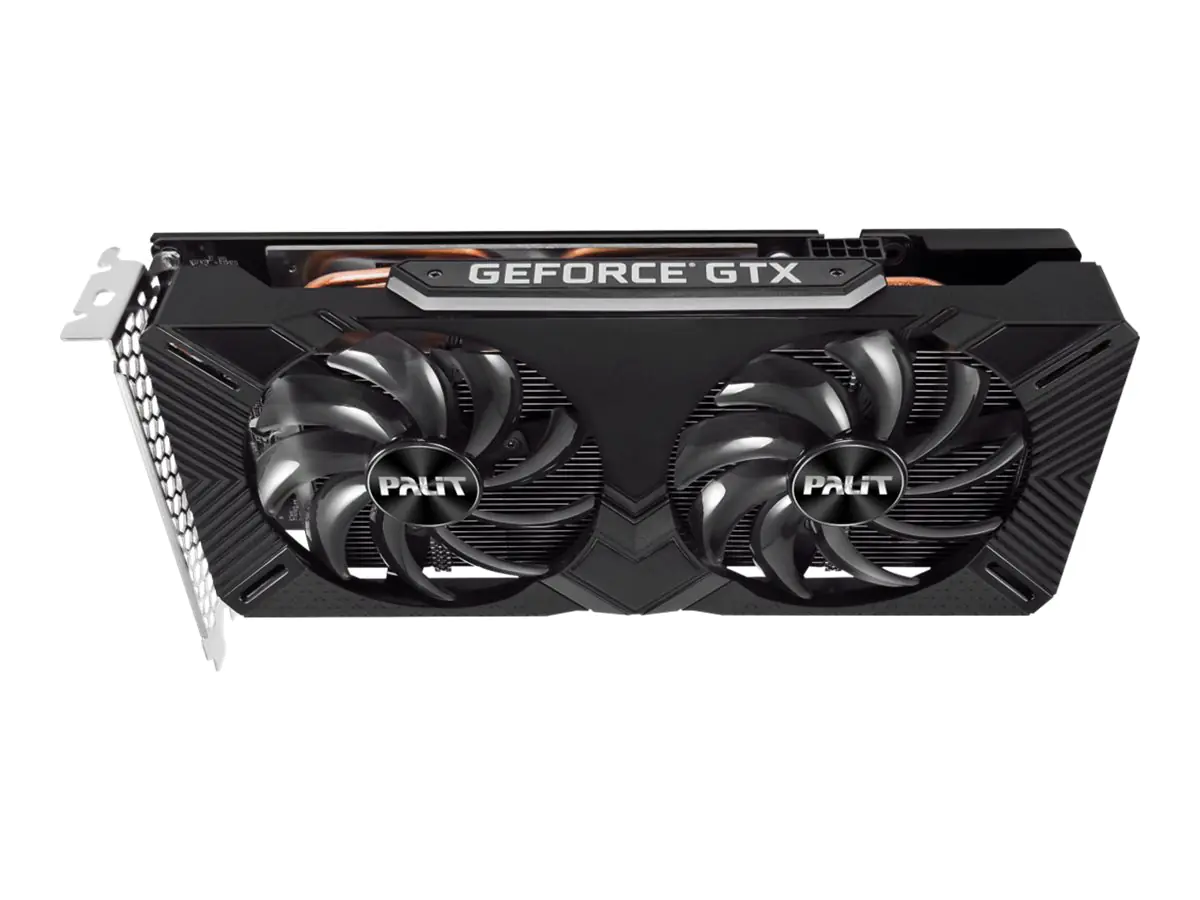 Palit GeForce GTX 1660 SUPER GP - Grafikkarten - GF GTX 1660 SUPER - 6 GB GDDR6 - PCIe 3.0 x16 - DVI, HDMI, DisplayPort