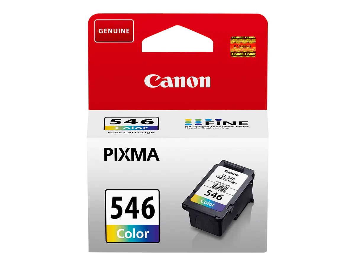 Canon CL-546 - 8 ml - Farbe (Cyan, Magenta, Gelb) - original - Tintenpatrone - für PIXMA TR4551, TR4650, TR4651, TS3350, TS3351, TS3352, TS3355, TS3450, TS3451, TS3452