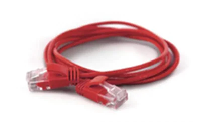 WANTEC 7269, 0,25 m, Cat6a, U/UTP (UTP), RJ-45, RJ-45, Rot
