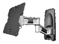Aavara Superior Series AR220 - Befestigungskit (Wandmontage) - für LCD-Display - Bildschirmgröße: 55.9 - 114.3 cm (22" - 45") - Wandmontage