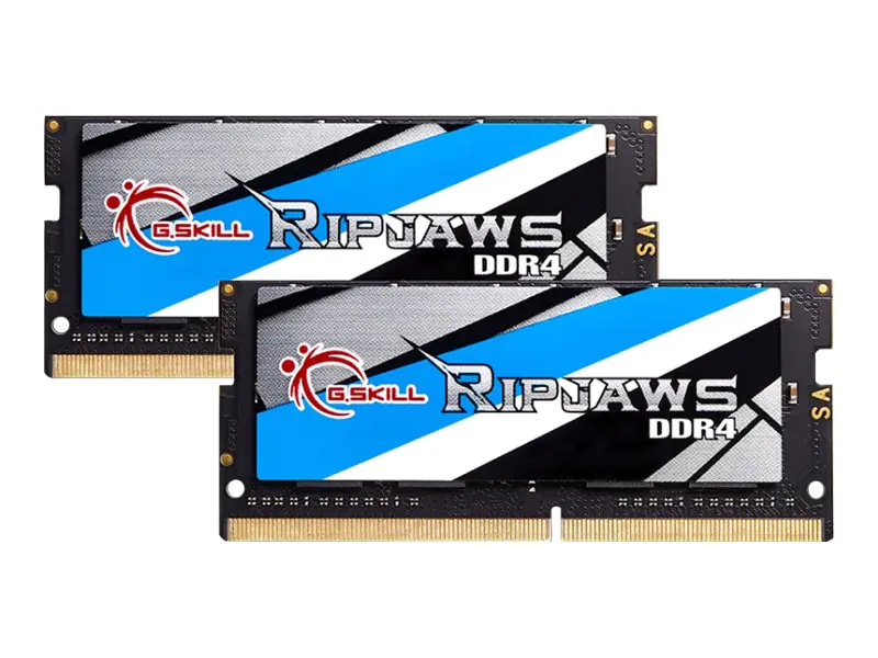 G.Skill Ripjaws - DDR4 - kit - 32 GB: 2 x 16 GB - SO DIMM 260-PIN - 2400 MHz / PC4-19200 - CL16 - 1.2 V - ungepuffert - non-ECC