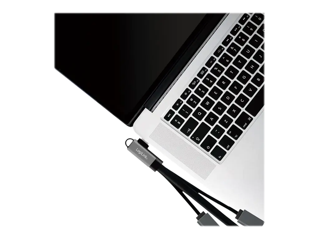 LogiLink USB-C 3-Port Hub - Hub - 1 x SuperSpeed USB 3.0 + 2 x USB 2.0 - Desktop