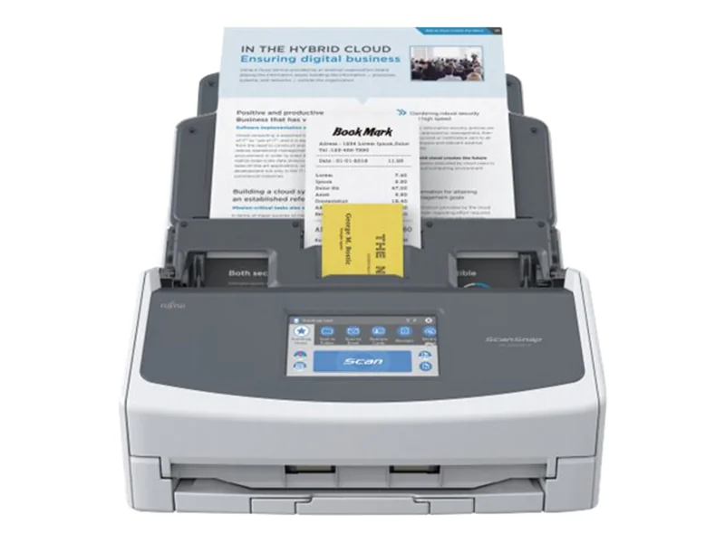 Ricoh ScanSnap iX1600 - Dokumentenscanner - Dual CIS - Duplex - 279 x 432mm - 600 dpi x 600 dpi - bis zu 40 Seiten/Min. (einfarbig) / bis zu 40 Seiten/Min. (Farbe) - automatischer Dokumenteneinzug (50 Blätter) - Wi-Fi(n), USB 3.2 Gen 1