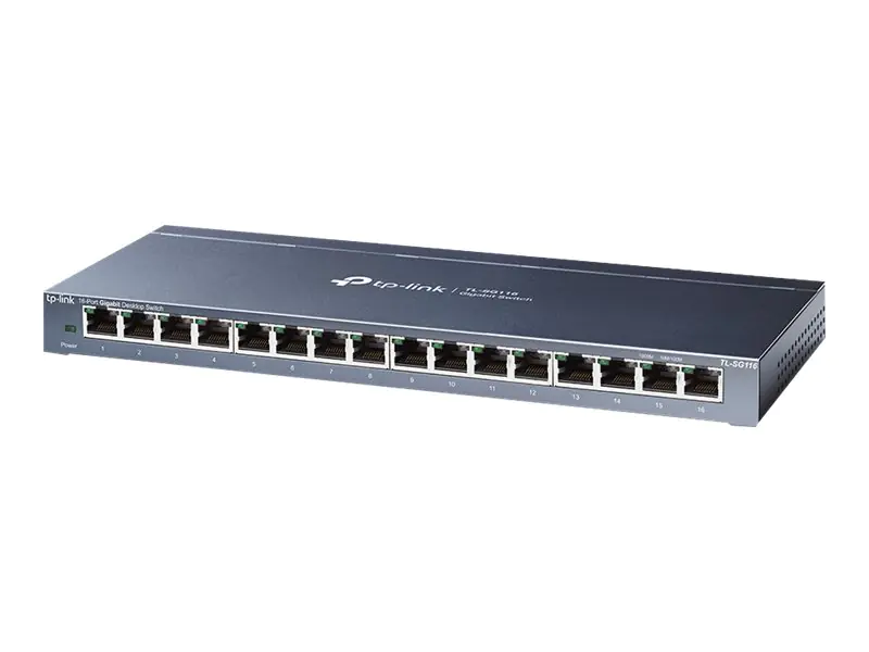 TP-Link TL-SG116 - Switch - 16 x 10/100/1000 - Desktop