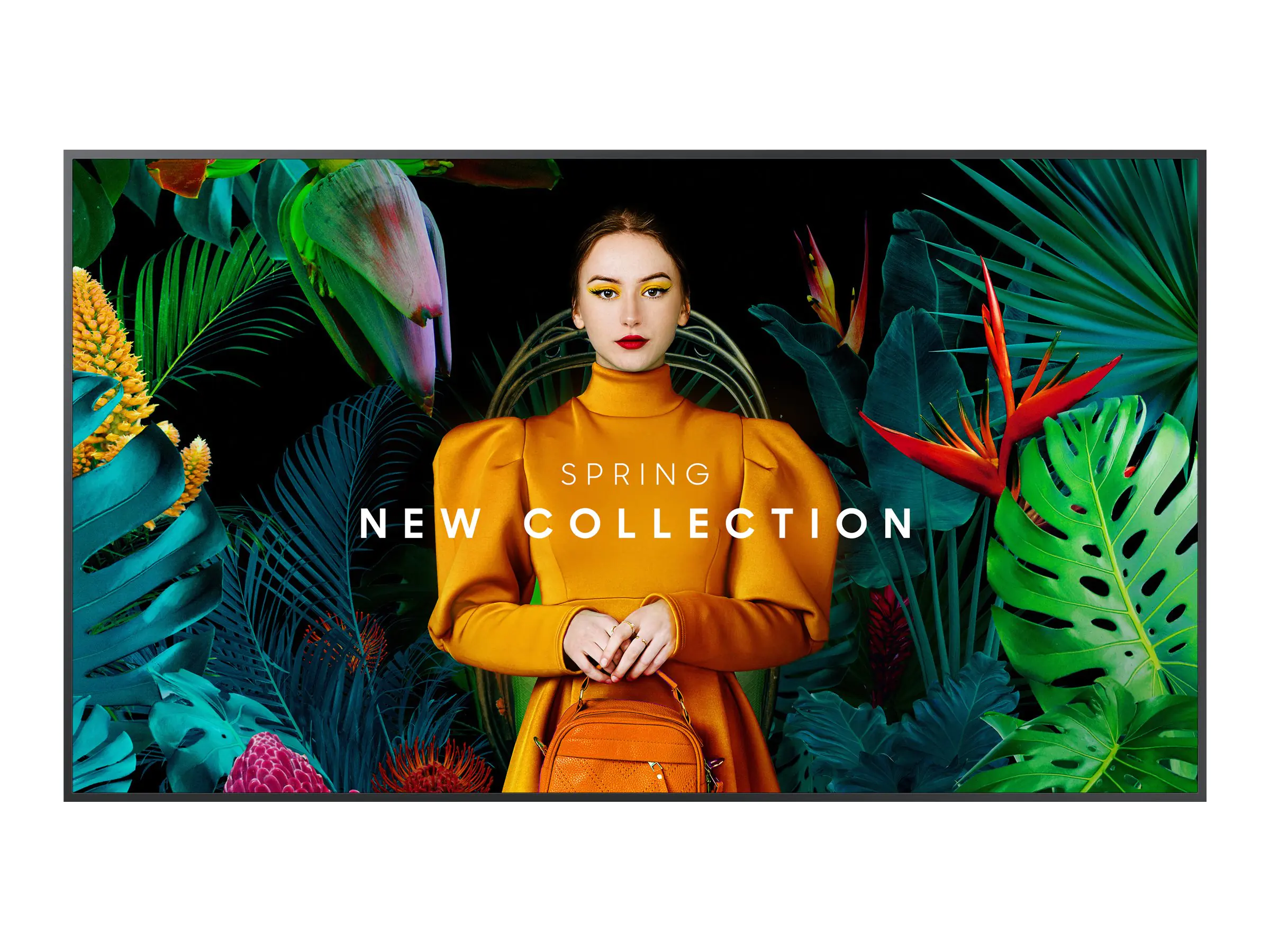 Samsung QB85C - 216 cm (85") Diagonalklasse (214.6 cm (84.5") sichtbar) - QBC Series LCD-Display mit LED-Hintergrundbeleuchtung - Digital Signage - Tizen OS - 4K UHD (2160p) 3840 x 2160