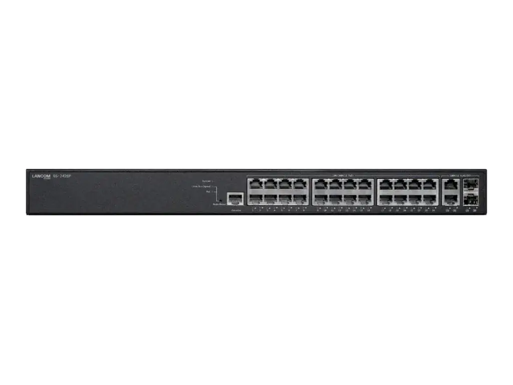 Lancom Managed L2 Access Switch mit 24 Gigabit Ethernet Ports 2 Combo-Ports - Switch - 52 Gbps