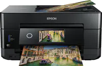 Epson Expression Premium XP-7100 Small-in-One - Multifunktionsdrucker - Farbe - Tintenstrahl - A4/Legal (Medien) - bis zu 15.8 Seiten/Min. (Drucken) - 100 Blatt - USB, LAN, USB-Host, Wi-Fi
