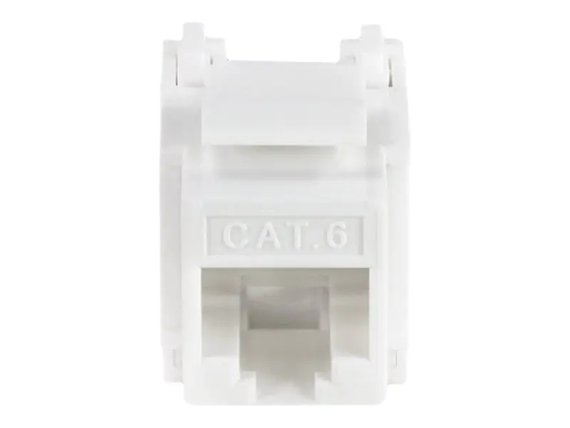 Logilink Professional - Modulare Eingabe - CAT 6 - UTP - RJ-45 - weiß (Packung mit 10)
