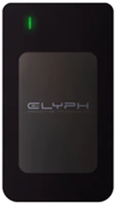 Glyph Atom Raid - 2000 GB - USB Typ-C - 3.2 Gen 2 (3.1 Gen 2) - 950 MB/s - Schwarz