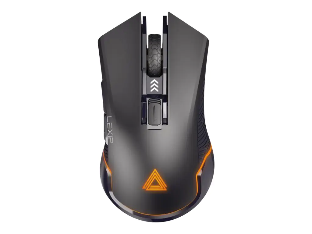 Lexip AR18 - Maus - optisch - 6 Tasten - kabellos - Wi-Fi - kabelloser Empfänger (USB)