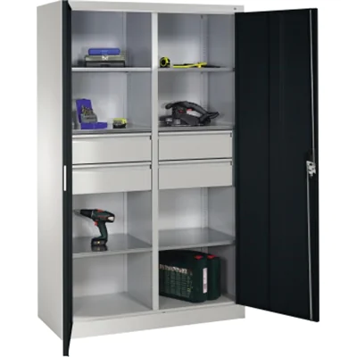 C+P Werkzeugschrank 89313042S10125 6Bd. 4Sch. 1950x1200x500mm lgr/sgr