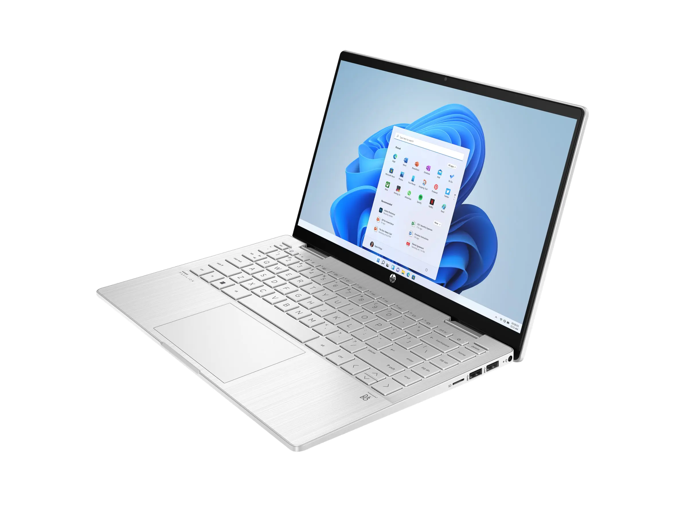 HP Pavilion x360 Laptop 14-ek1075ng - Flip-Design - Intel Core i7 1355U / 1.7 GHz - Win 11 Home - In