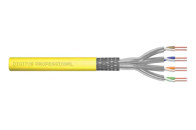 DIGITUS CAT 7A S/FTP Datenkabel - Verlegekabel, 500 Meter, Simplex, B2ca-s1a,d0,a1, GHMT PVP