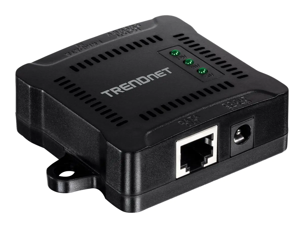 TRENDnet TPE-104GS - PoE-Splitter - 48 V - Ausgangsanschlüsse: