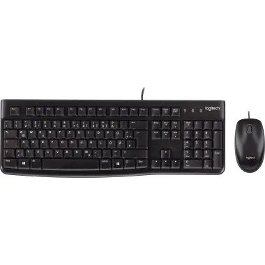 Logitech Desktop MK120 - Tastatur-und-Maus-Set - USB - Deutsch