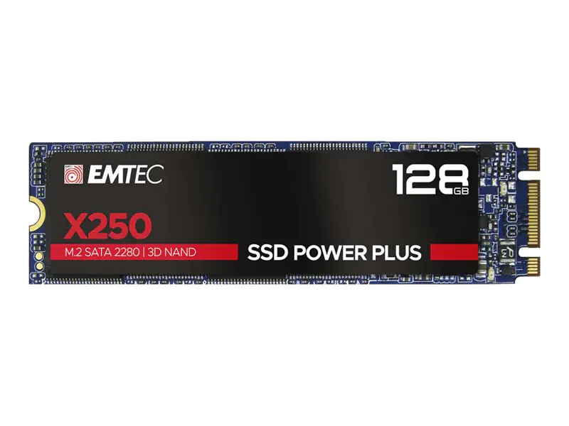 EMTEC SSD Power Plus X250 - SSD - 128 GB - intern - M.2 2280 - SATA 6Gb/s