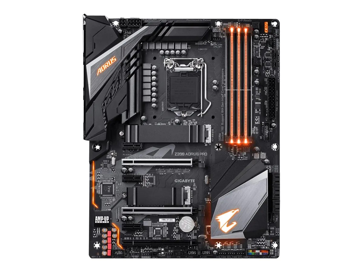 GigaByte Z390 AORUS PRO - 1.0 - Motherboard - ATX - LGA1151 Socket - Z390 - USB 3.1 Gen 1, USB-C Gen2, USB 3.1 Gen 2, USB-C Gen1 - Gigabit LAN - Onboard-Grafik (CPU erforderlich)