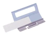 ELBA vertic comfort - Hängeregisterreiter - klar (Packung mit 25) 85508