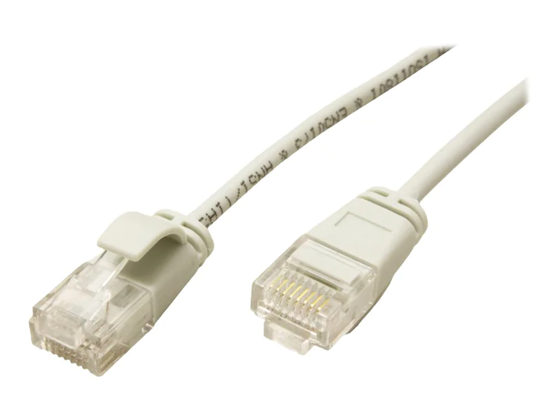 Roline - Patch-Kabel - RJ-45 (M) zu RJ-45 (M) - 30 cm - UTP - CAT 6a - halogenfrei, geformt - Grau