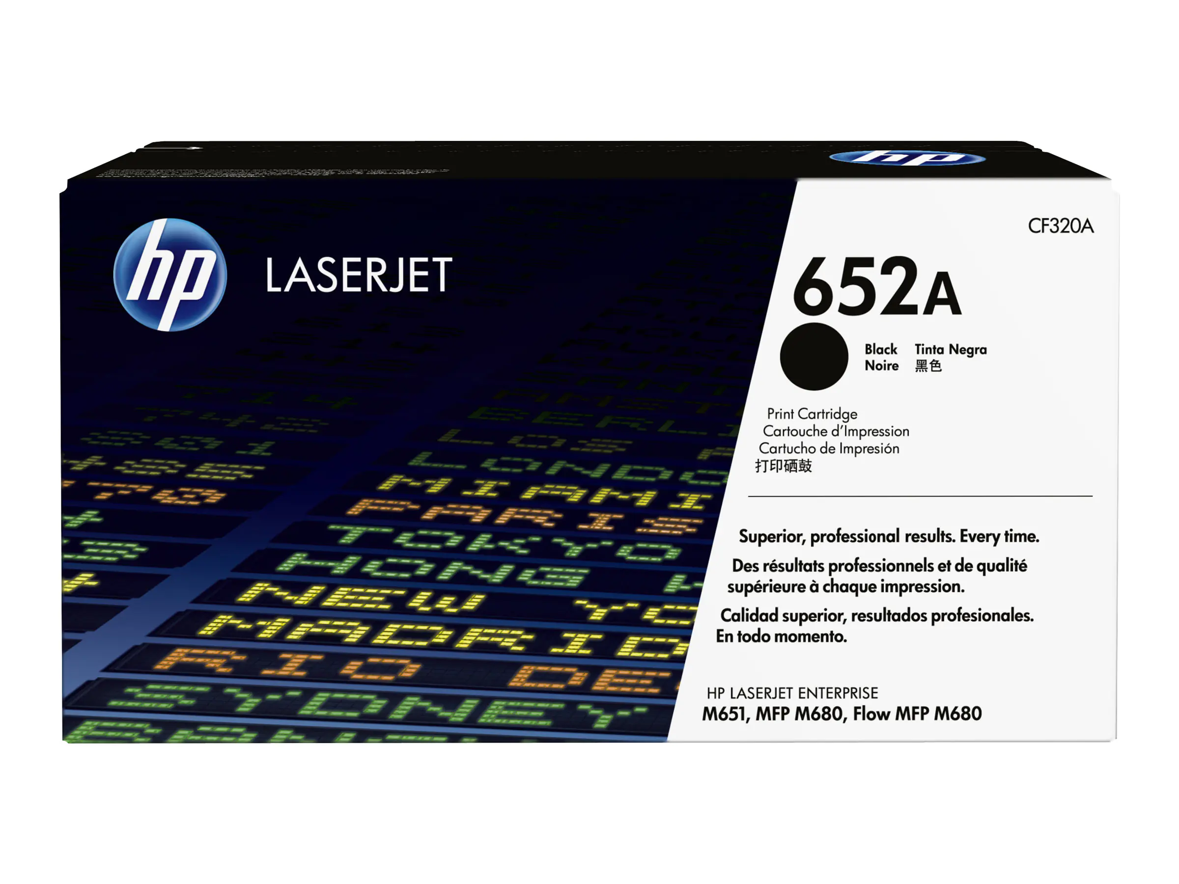 HP 652A - Schwarz - original - LaserJet - Tonerpatrone (CF320A) - für Color LaserJet Enterprise MFP M680; LaserJet Enterprise Flow MFP M680
