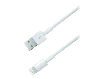 MediaRange - Lightning-Kabel - USB männlich zu Lightning männlich - 1.2 m - weiß