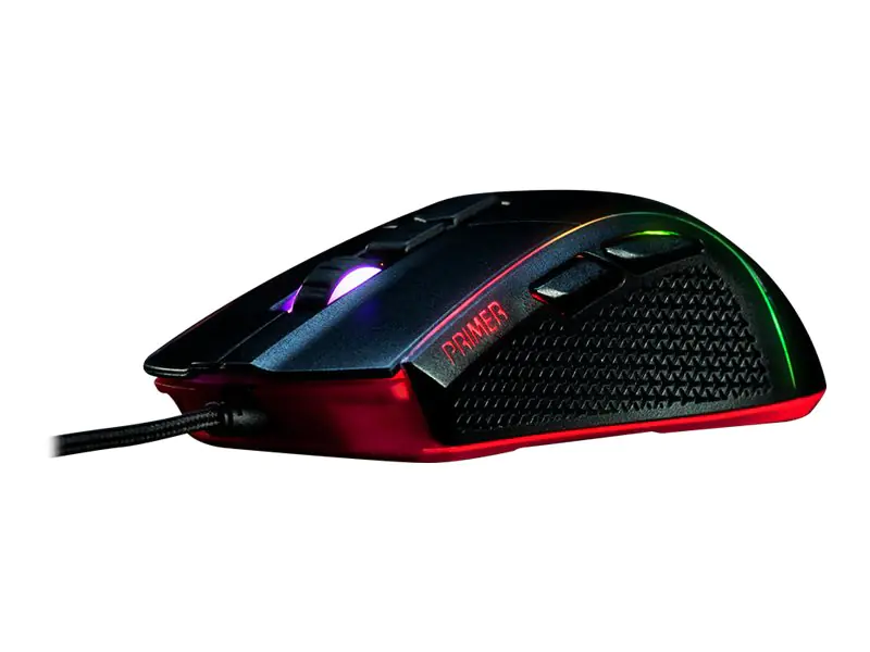 XPG Primer - Maus - optisch - 7 Tasten - kabelgebunden - USB