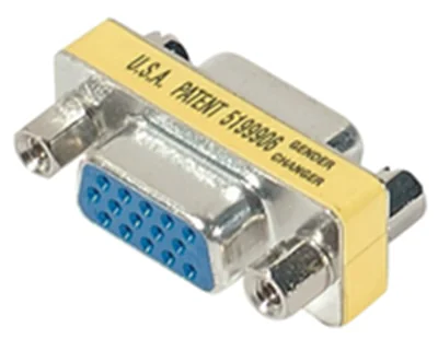 exertis Connect - VGA-Gender Changer - HD-15 (VGA) (W) zu HD-15 (VGA) (W) - 300 V - Schwarz