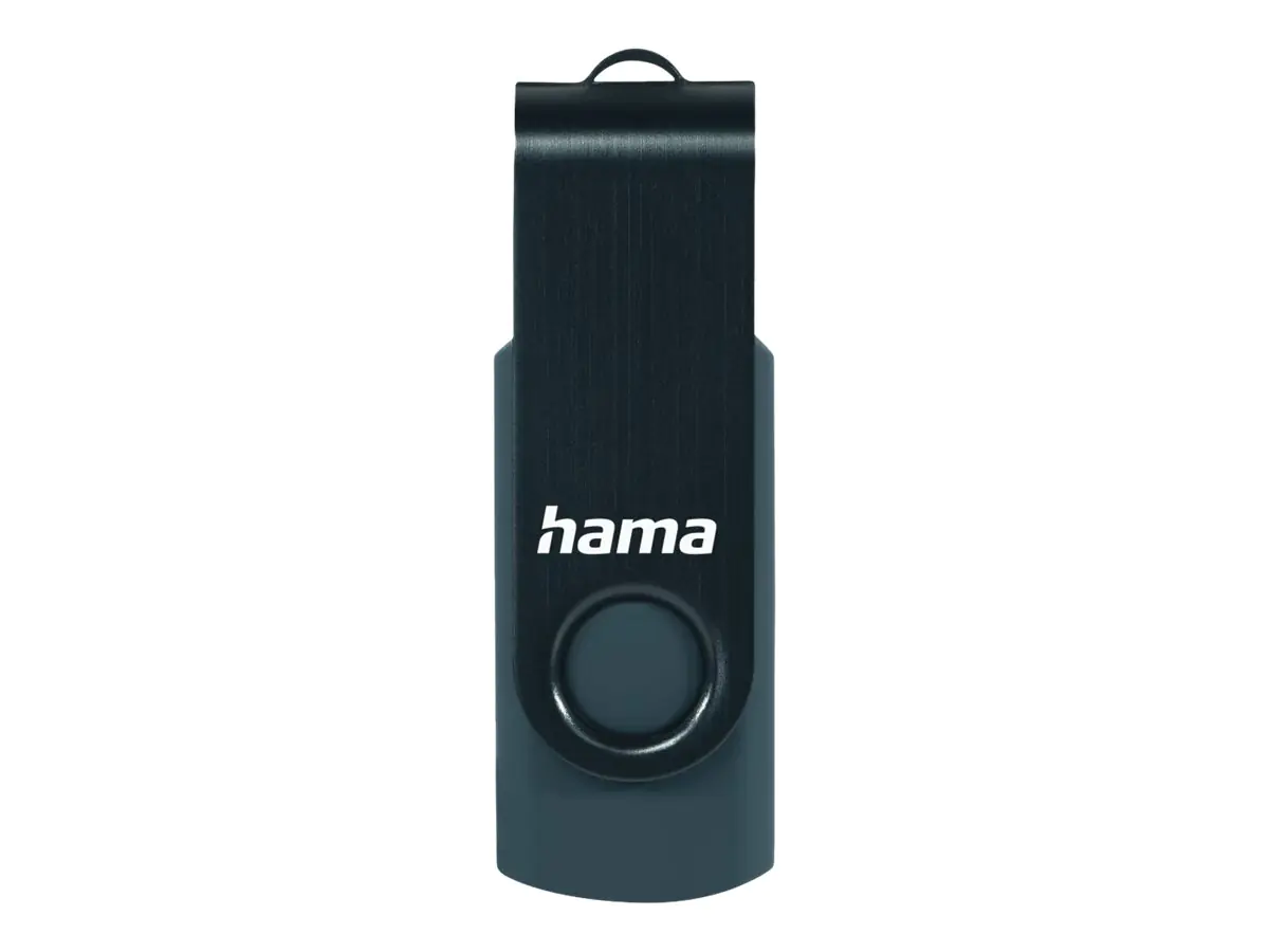 Hama "Rotate" - USB-Flash-Laufwerk - 32 GB - USB 3.0 - Petrolblau